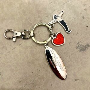 Michael Jackson Immortal Keychain Official Charm Cirque Du Soleil Tour Show RARE